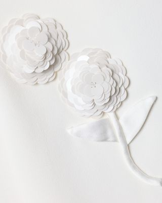 Girls' Crepe Sequin Flower Dress - Little Kid, Big Kid