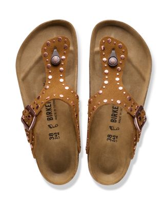 Women's Gizeh Rivets Thong Sandals