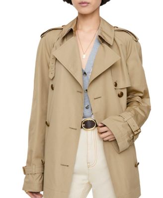 Short Lightweight Cotton Belgravia Trench Coat