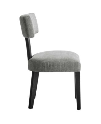  Nalani Fabric Upholstered Dining Chairs, Set of 2