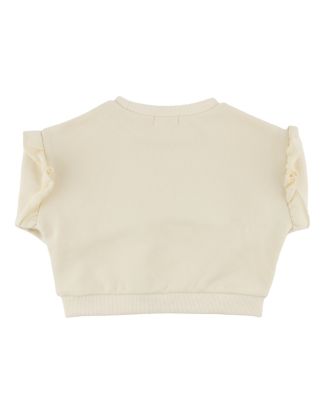 Girls' Ruffle Slouch Grandma Loves Me Sweatshirt - Baby, Little Kid