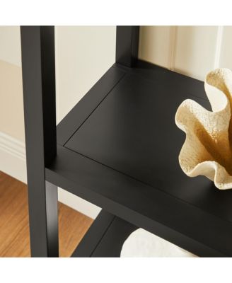  Vexley 72 Inch Large Arched Bookshelf