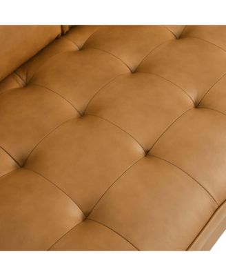  Valour Leather Loveseat