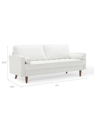  Valour Performance Velvet Sofa