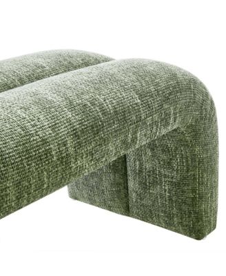  Dax 50.5" Chenille Upholstered Accent Bench