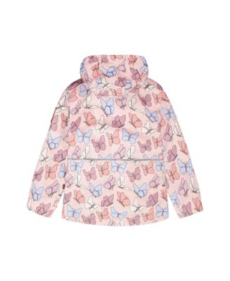  Girls' 3-in-1 Two-Piece Mid-Season Outerwear with Solid Pants Set - Baby