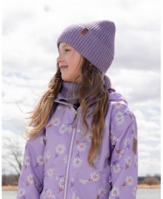  Girls' Rib Knit Beanie Hat - Little Kid, Big Kid