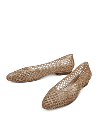 Women's Allure Gold Jelly Shoes