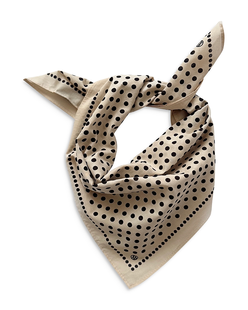 Lescarf Polka Dot Cotton Bandana