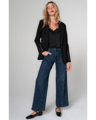 Blazer with Button Sleeve