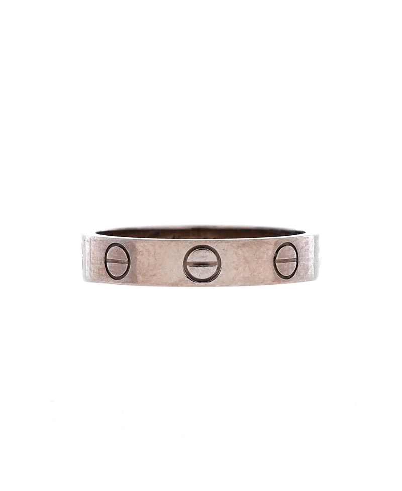 Pre-Owned Cartier Love Wedding Band Ring 18K White Gold