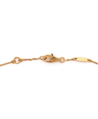  Sweet Alhambra Bracelet 18K Gold and Mother of Pearl