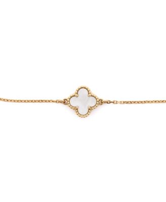  Sweet Alhambra Bracelet 18K Gold and Mother of Pearl