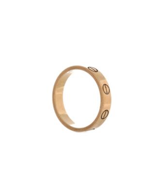  Love Wedding Band Ring 18K Gold