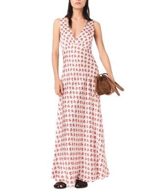 Renisity Printed Silk Dress