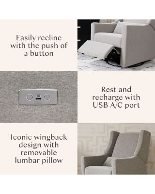 Kiwi Electronic Recliner Glider