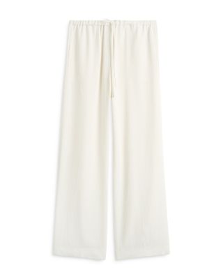 Woven Stripe Drawstring Pants