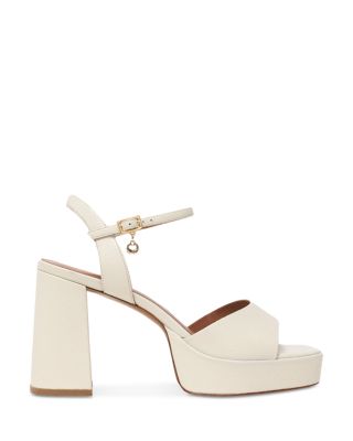 Women's Leather Platform Sandals 