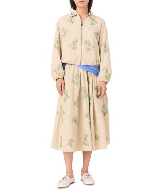 Embroidered Technical Bomber Jacket