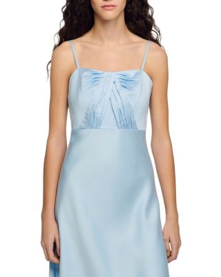 Cinderella Satin Effect Maxi Dress