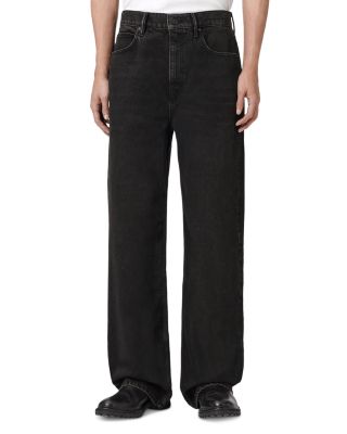 Lenny Wide Fit Jeans in Overdyed Brown