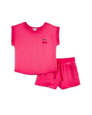 Girls' Cherry Tee & Shorts Set - Little Kid