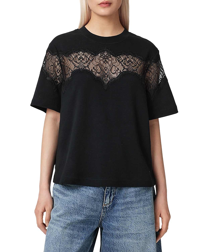 Allsaints Lisa Lace Tee