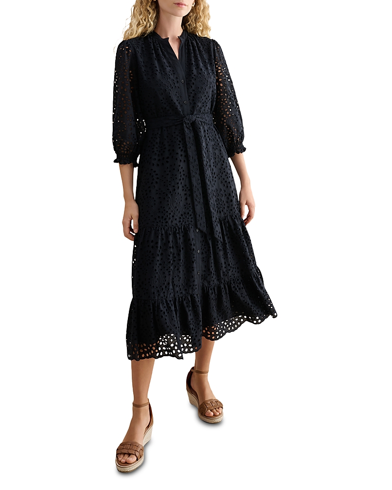 Hobbs London Cianna Embroidered Dress
