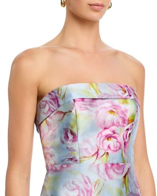 Cleo Strapless Column Gown