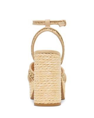 Women's Danila Raffia Espadrille Platform Sandals 