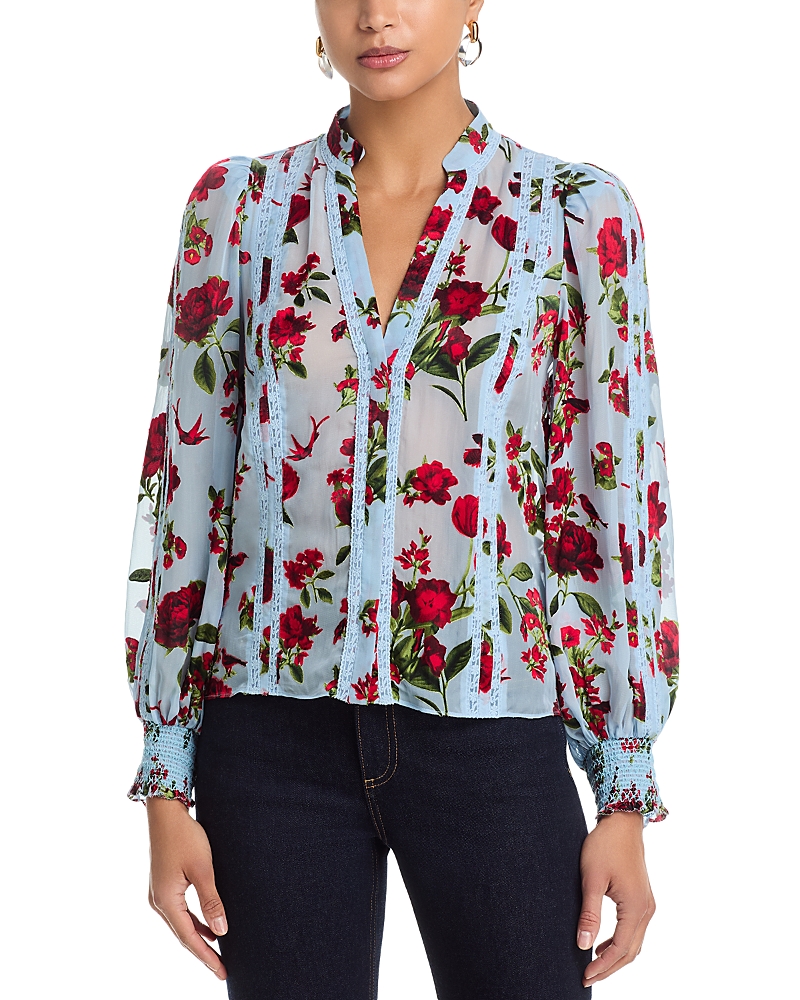 Alice and Olivia Arlette Collared Blouse