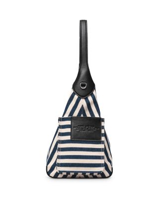 The Sack Belted Stripe Canvas Bag