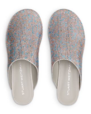 Women's Thalia Shine Embellished Leather Mules