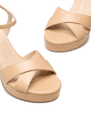 Women's Dayna Leather Platform Sandals