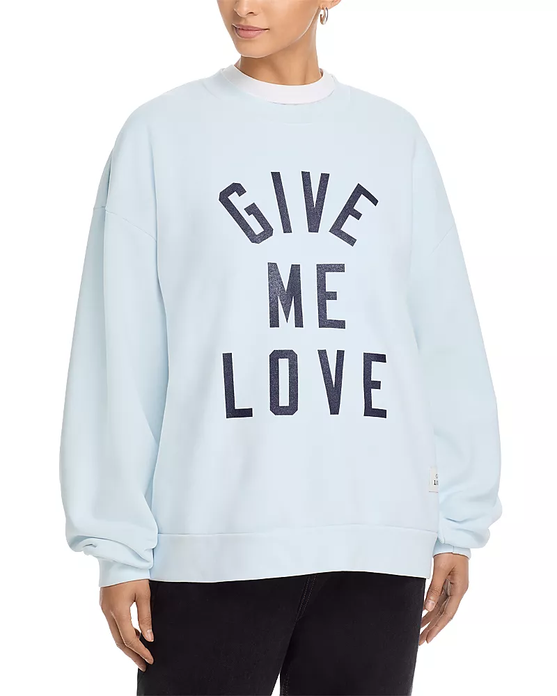 Agolde Raglan Crewneck Sweatshirt