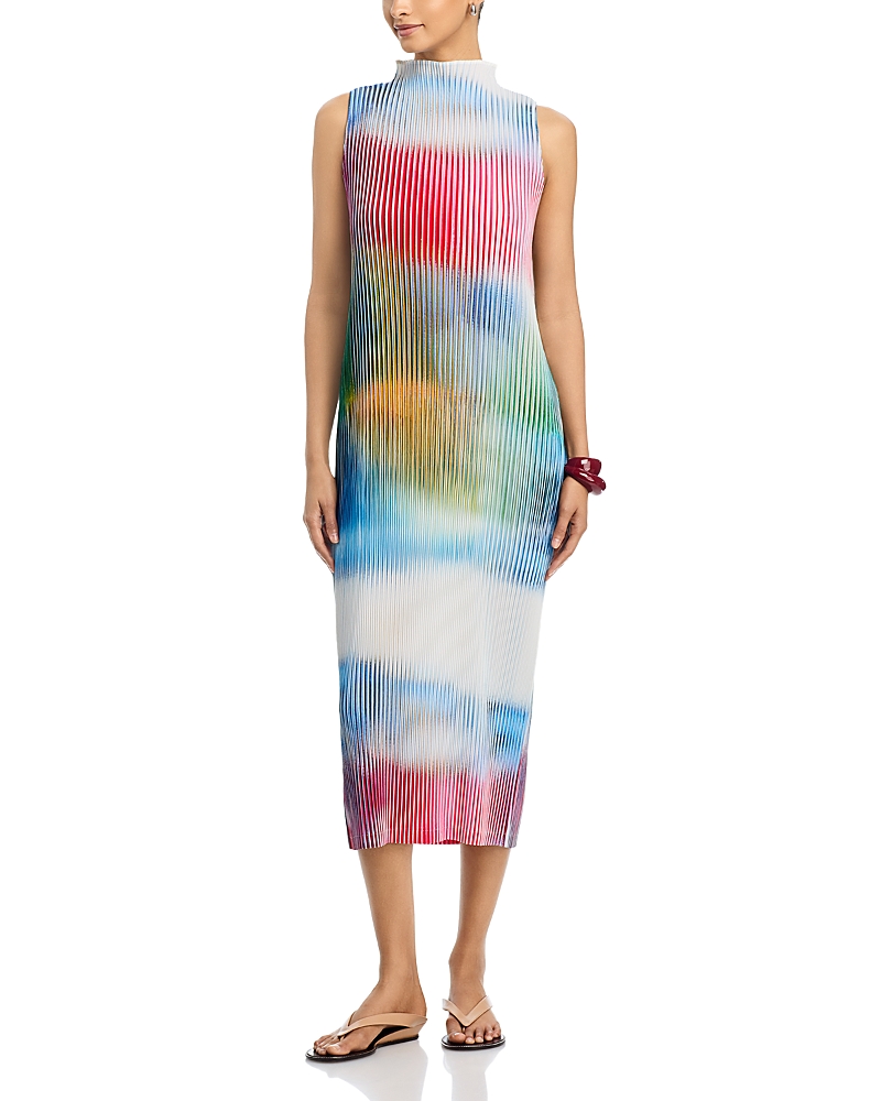 Pleats Please Issey Miyake Obscure Pleats Dress