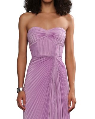 Joyceanne Pliss&eacute; Gown