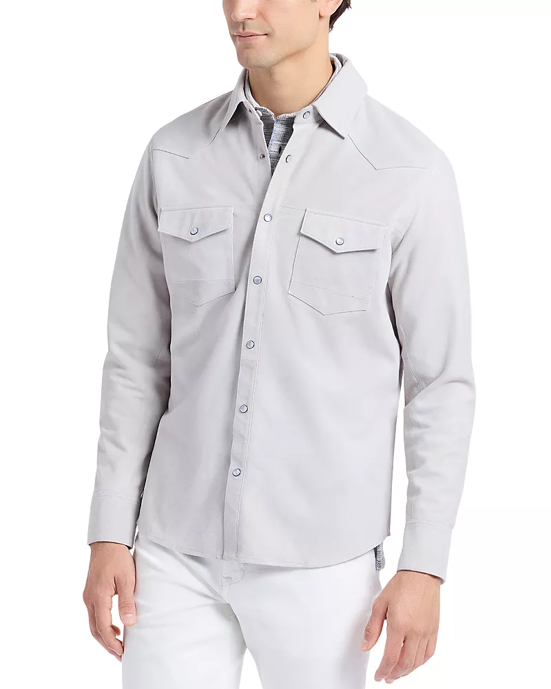 Robert Graham Marstow Woven Shirt Jacket