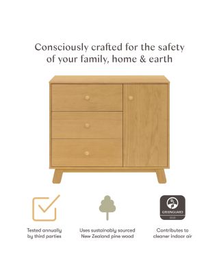 Hudson Modern 3 Drawer Dresser