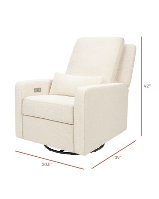 Sigi Electronic Recliner and Swivel Glider with USB Port