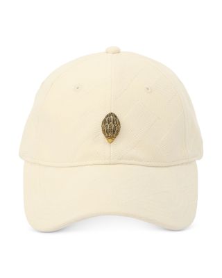 White Denim Baseball Cap