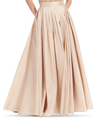 Soft Taffeta Ball Gown Skirt