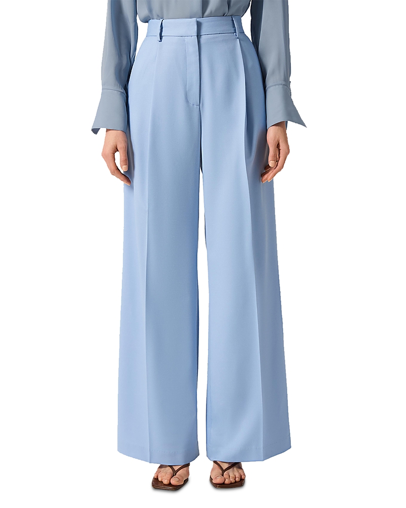 Argent Single Pleat Trousers