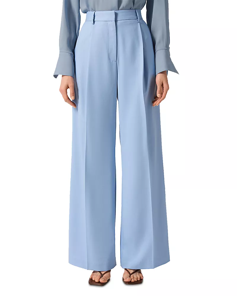 Argent Single Pleat Trousers