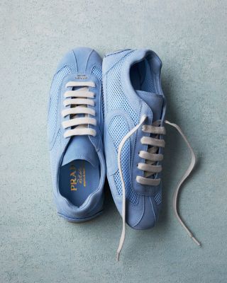  Women's Montecarlo Re-Edition 2005 Suede And Mesh Sneakers