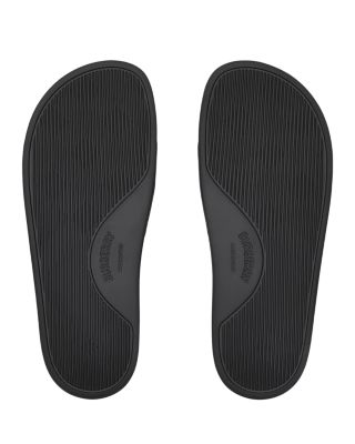 Women's Furley Black Logo Slide Sandals 