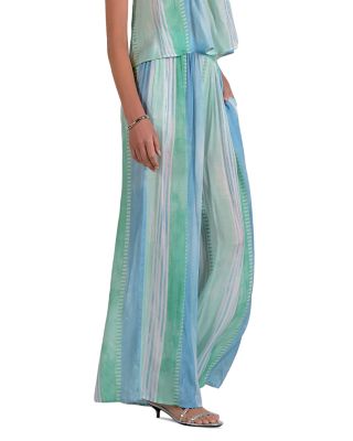 Wide Leg Swim Cover-Up Pants