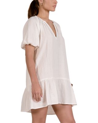 Textured Dress Swim Cover-Up