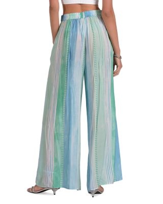 Wide Leg Swim Cover-Up Pants