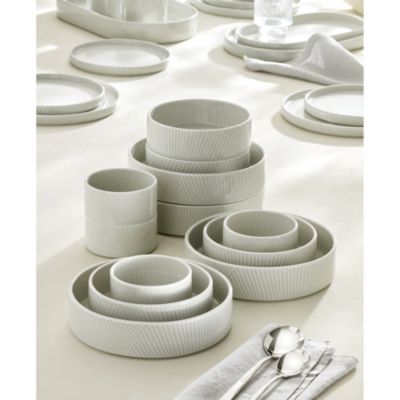 Modulus 12 Piece Bowl Set, Vapor